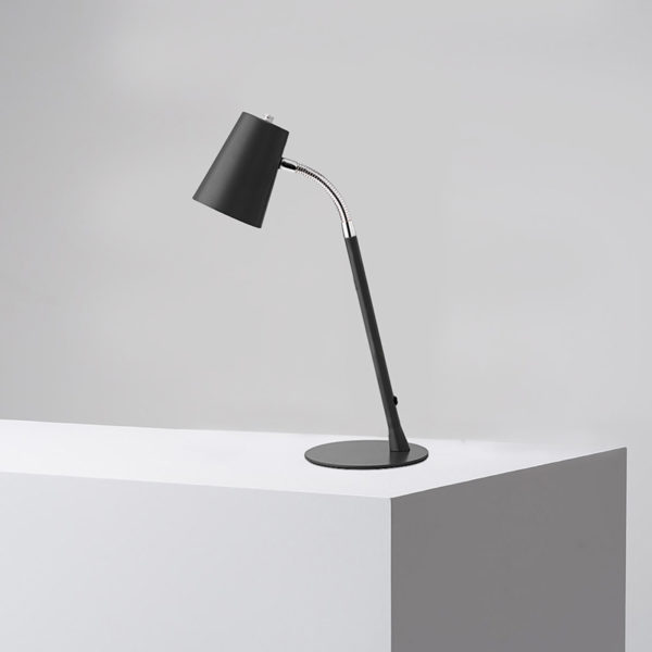 Flexio-noir- koslighting luminaire mobilier de bureau